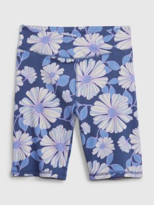 Kvetinové šortky Gap modrá