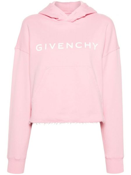 Kokvilnas kapučdžemperis ar apdruku Givenchy