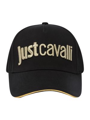 Шапка с козирки Just Cavalli черно