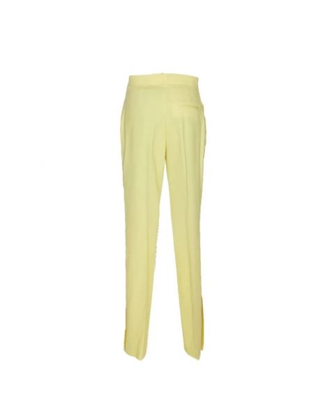 Spodnie slim fit Liu Jo żółte