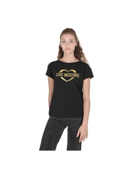 Koszulka Love Moschino czarna