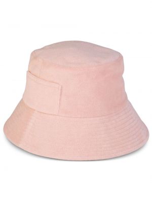 Różowa czapka bawełniana Lack Of Color