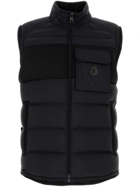 Kapitone ceket Moncler siyah