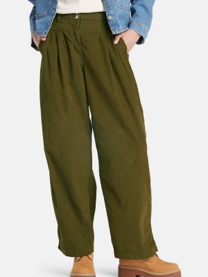 Relaxed широки панталони тип „марлен“ от рипсено кадифе Timberland