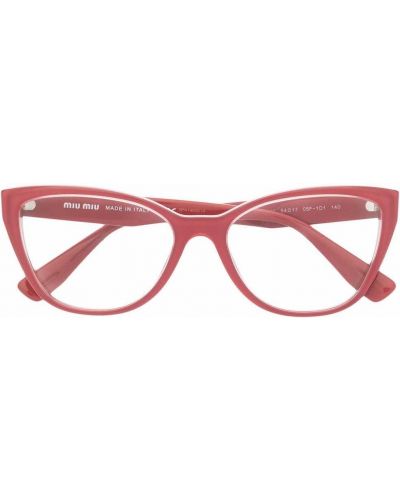 Briller Miu Miu Eyewear rød