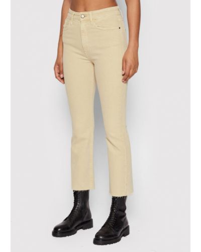 Straight leg jeans Desigual beige