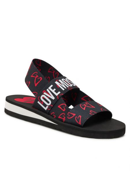 Sandále Love Moschino čierna