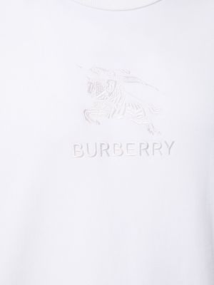 Суитчър бродиран Burberry бяло