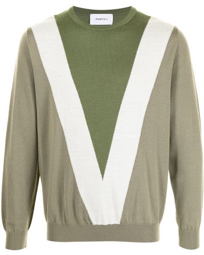 Jersey de tela jersey Ports V verde