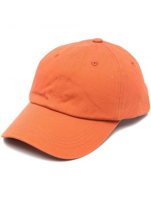 Cappello con visiera Acne Studios arancione
