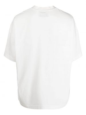 Bavlněné tričko s potiskem Bonsai bílé