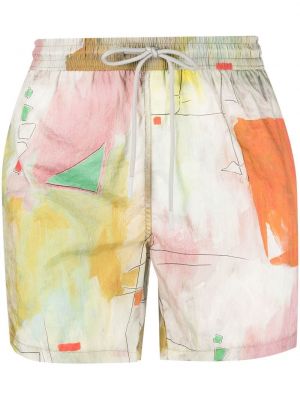 Pantaloni scurți cu imagine cu imprimeu abstract Costumein