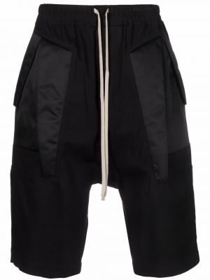 Bomull shorts Rick Owens svart