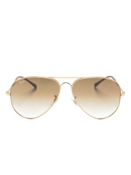 Lunettes de soleil Ray-ban doré