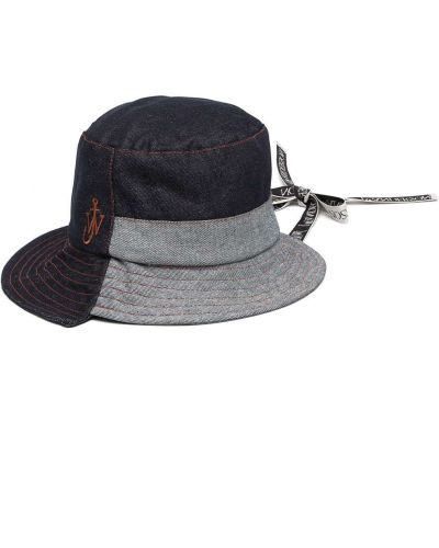 Sombrero con bordado Jw Anderson azul