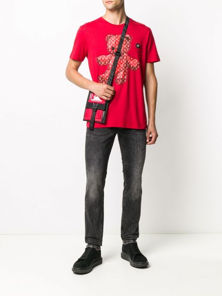 Camiseta Philipp Plein rojo