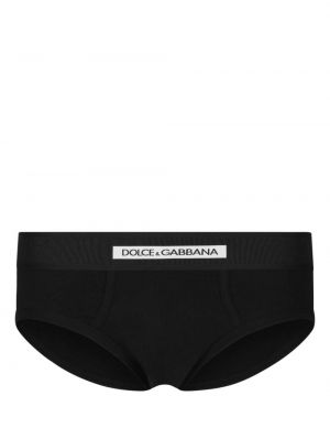 Чорапи от джърси Dolce & Gabbana черно