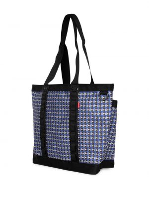 Shopper handtasche mit spikes Supreme blau
