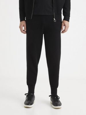 Pantaloni sport Celio negru