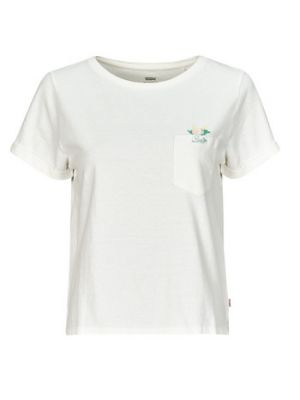 T-shirt con tasche Levi's bianco