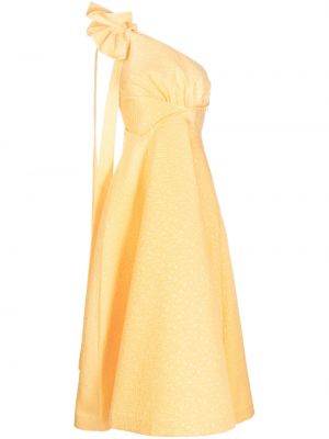 Κοκτέιλ φόρεμα Rachel Gilbert κίτρινο