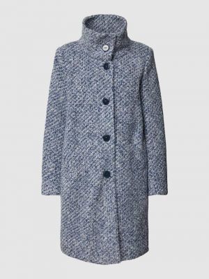 Niebieski płaszcz chunky Milo Coats