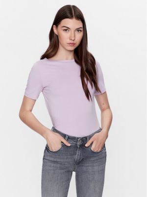 Bluză slim fit Vero Moda violet