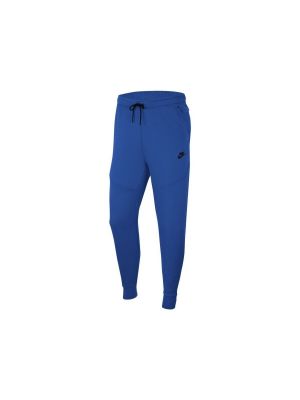 Fleecové kalhoty Nike modré