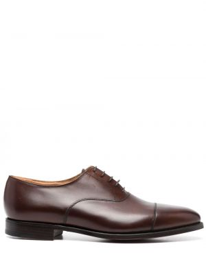 Chaussures oxford en cuir Crockett & Jones marron