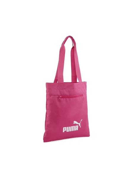 Granátová shopper kabelka Puma růžová