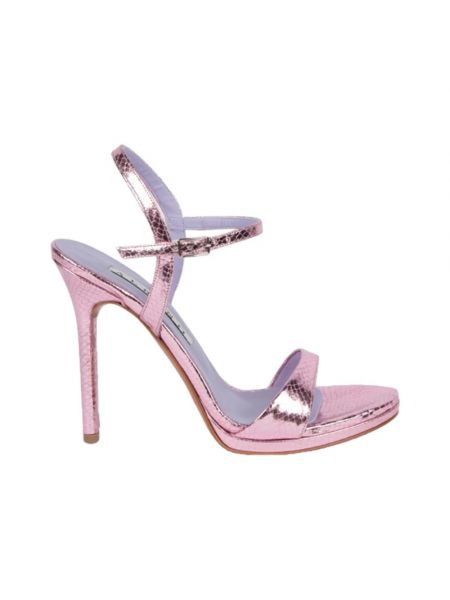 Leder sandale Albano pink