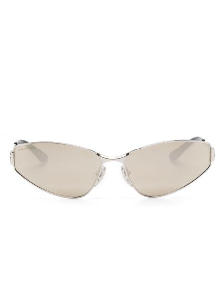 Okulary przeciwsłoneczne Balenciaga Eyewear srebrne