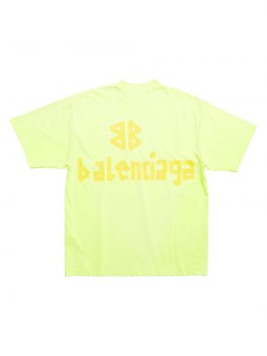 Футболка Balenciaga желтая