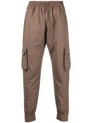 Pantalones cargo ajustados Represent marrón
