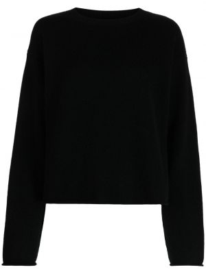 Vlnený sveter s okrúhlym výstrihom Sofie D'hoore čierna