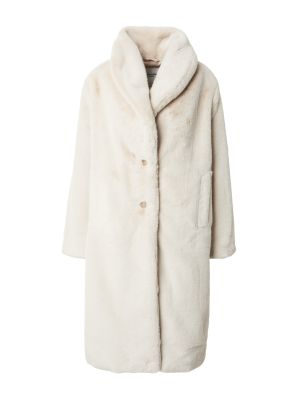 Παλτό Abercrombie & Fitch λευκό