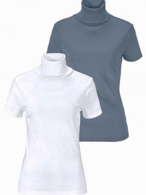 Рубашка Flashlights, пыльно-синий/белый