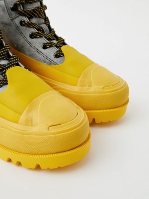 Ботинки Diesel желтые