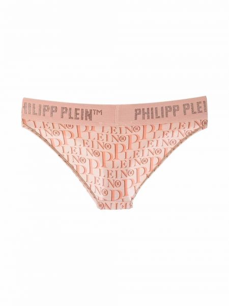 Biksītes ar apdruku Philipp Plein rozā