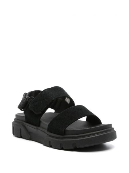 Semišové sandály Timberland černé