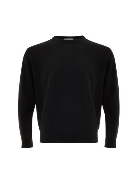 Czarny sweter z okrągłym dekoltem Ferrante
