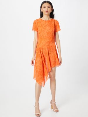 Mini haljina Weekday narančasta