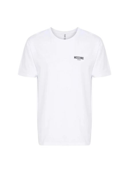 Hemd mit print Moschino weiß