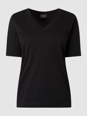 Koszulka Selected Femme czarna