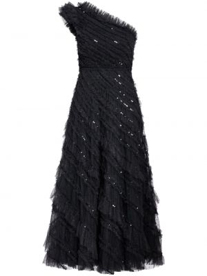Βραδινό φόρεμα Needle & Thread μαύρο