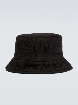 Sombrero acolchado Bottega Veneta negro