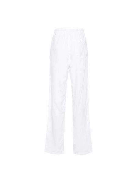 Spodnie relaxed fit Aspesi białe