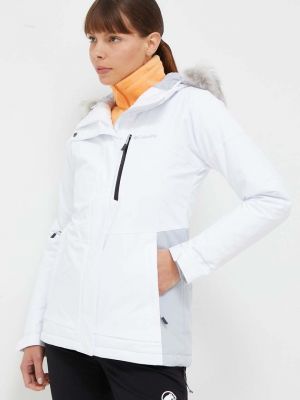 Утепленная горнолыжная куртка Columbia белая