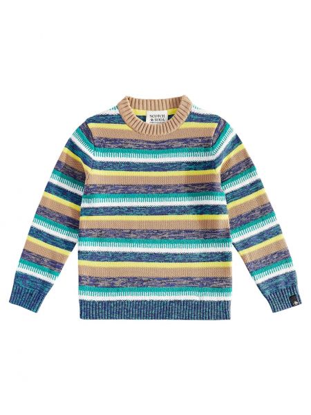 Bomull strikkegenser for gutter Scotch & Soda Kids