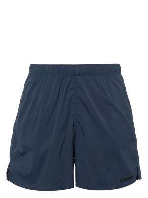 Shorts à imprimé Jil Sander bleu